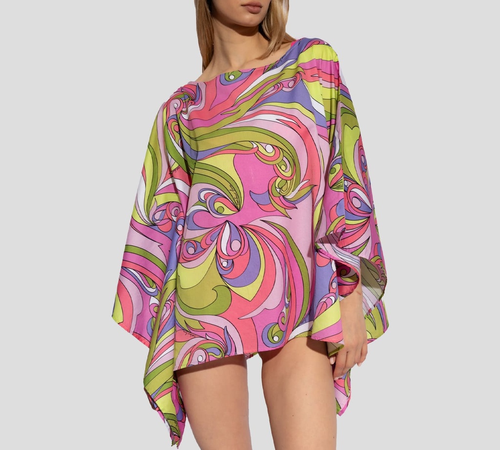 Moschino - CAMISON DE PLAYA MULTICOLOR 