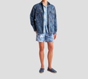 Etro - CAMISA AZUL Y BLANCO