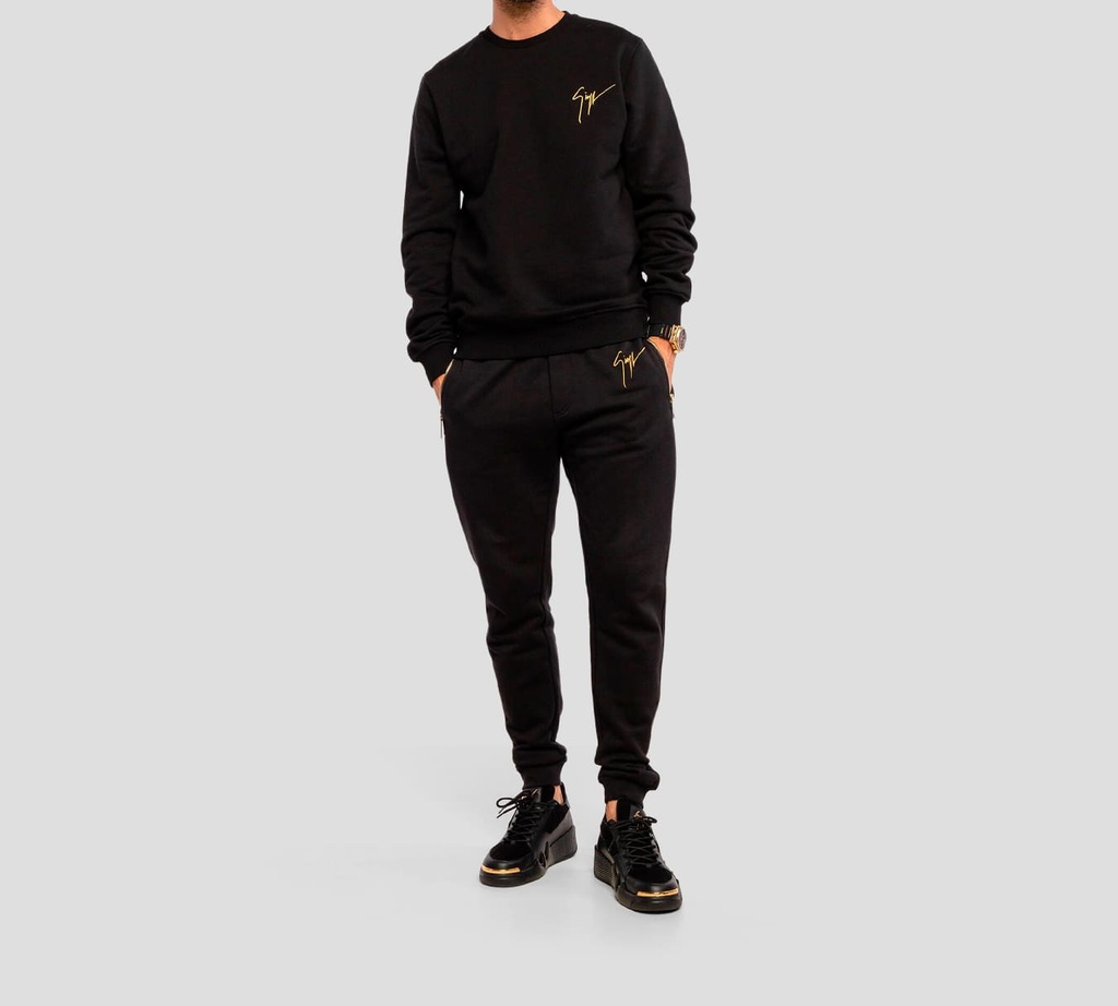 Giuseppe Zanotti - SWEATER ASHER NEGRO