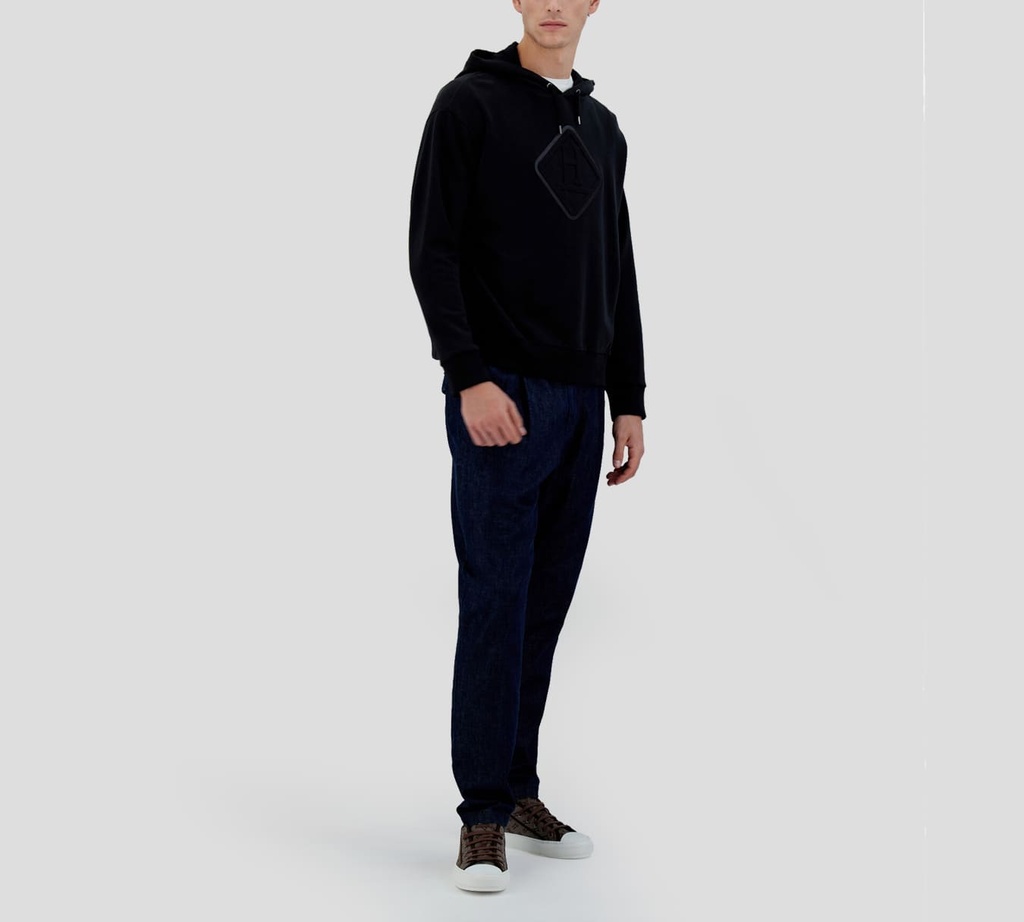 Herno - JERSEY DE PUNTO NEGRO