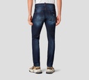 Philipp Plein - VAQUEROS CORTE SUPER STRAIGHT AZUL