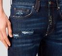 Philipp Plein - VAQUEROS CORTE SUPER STRAIGHT AZUL