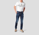 Philipp Plein - VAQUEROS CORTE SUPER STRAIGHT AZUL