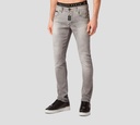 Philipp Plein - PANTALÓN VAQUERO CORTE CUT FIT N01