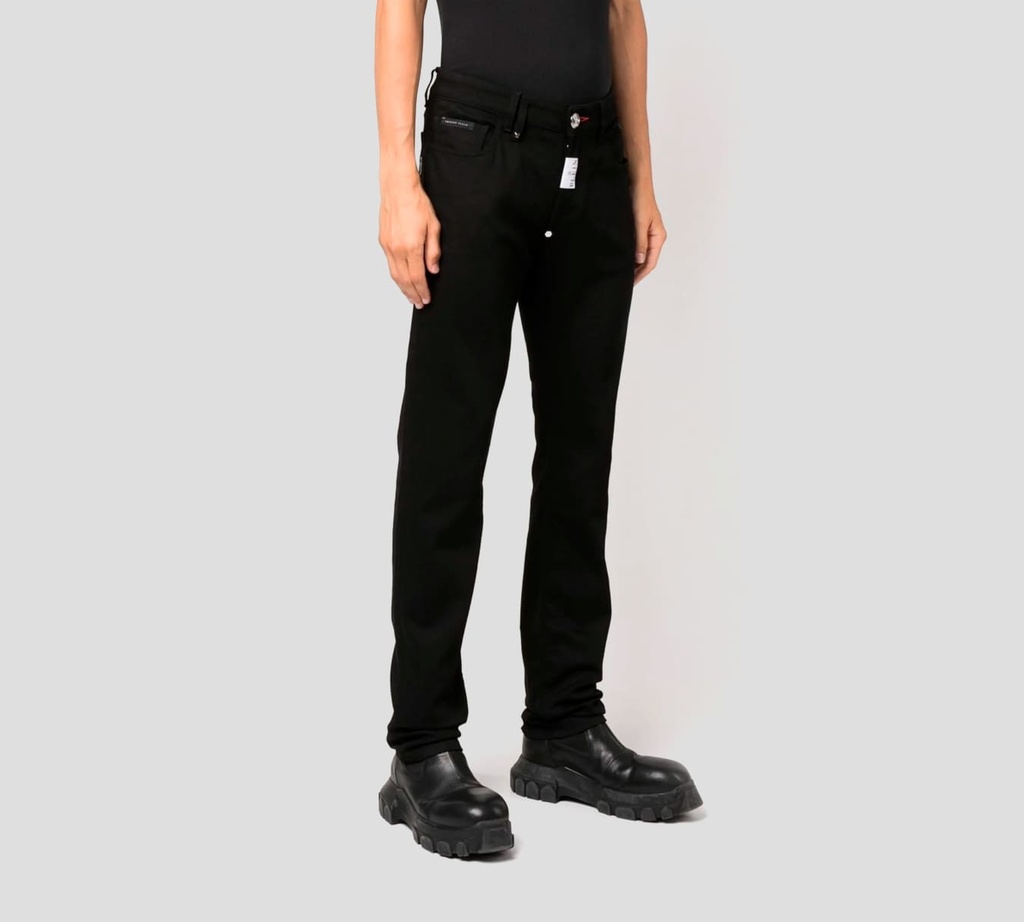 Philipp Plein - PANTALONES VAQUEROS SKINNY FIT HEXÁGONO 095