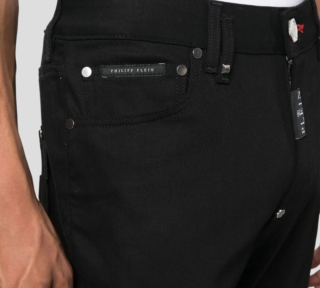 Philipp Plein - PANTALONES VAQUEROS SKINNY FIT HEXÁGONO 110
