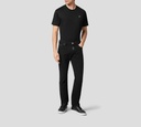 Philipp Plein - PANTALÓN VAQUERO SUPER STRAIGHT CUT PREMIUM JET NEGRO