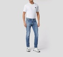Philipp Plein - PANTALÓN VAQUERO SUPER STRAIGHT CUT PREMIUM AZUL TIPO COBALTO
