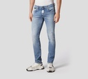 Philipp Plein - PANTALÓN VAQUERO SUPER FIT AZUL ZAFIRO