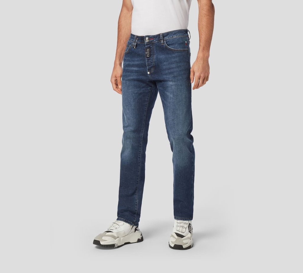 Philipp Plein - BLUE JEANS DE CABALLERO CLASICO