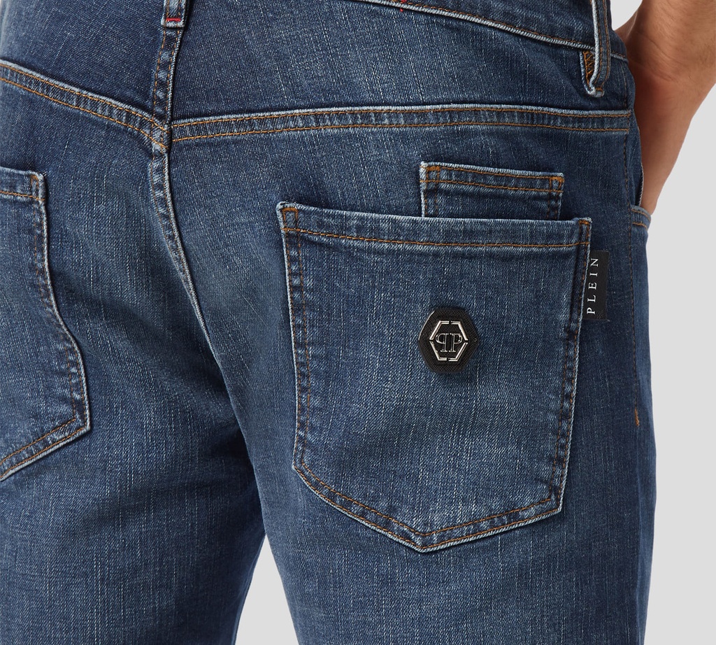 Philipp Plein - BLUE JEANS DE CABALLERO CLASICO