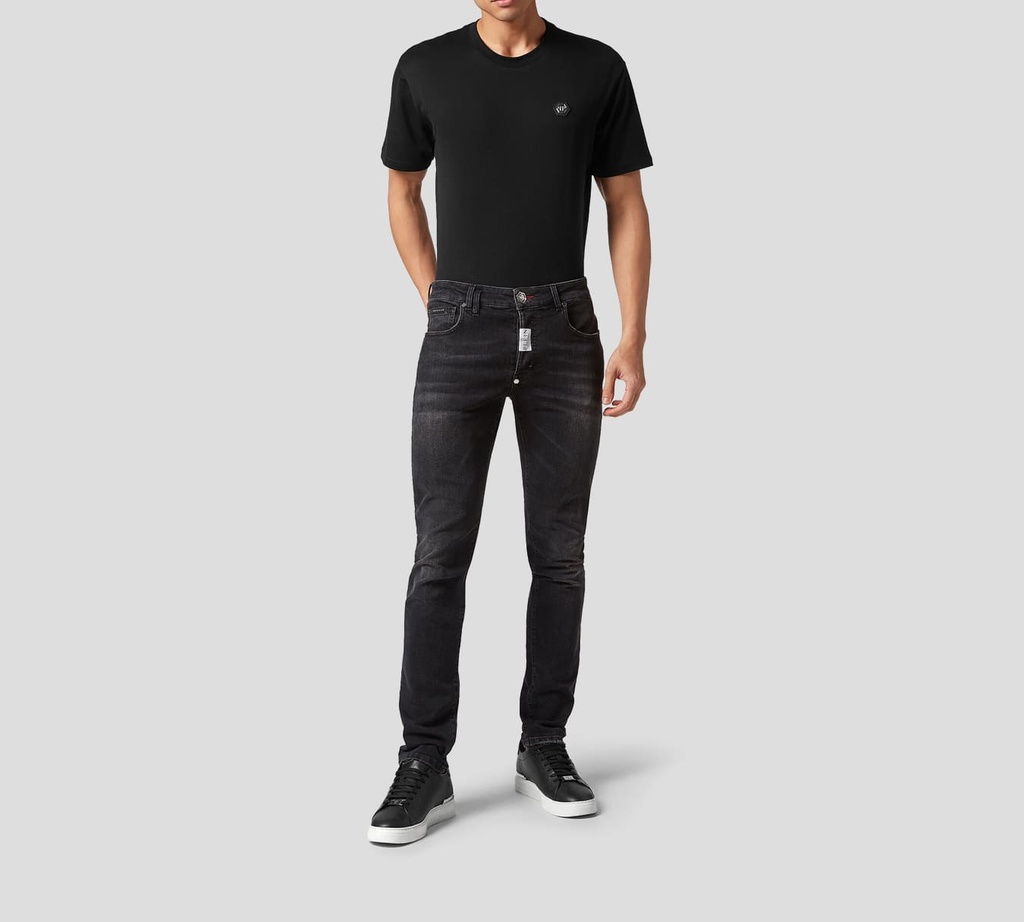 Philipp Plein - PANTALON SUPER STRAIGHT NEGRO