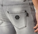 Philipp Plein - PANTALON SUPER STRAIGHT GRIS