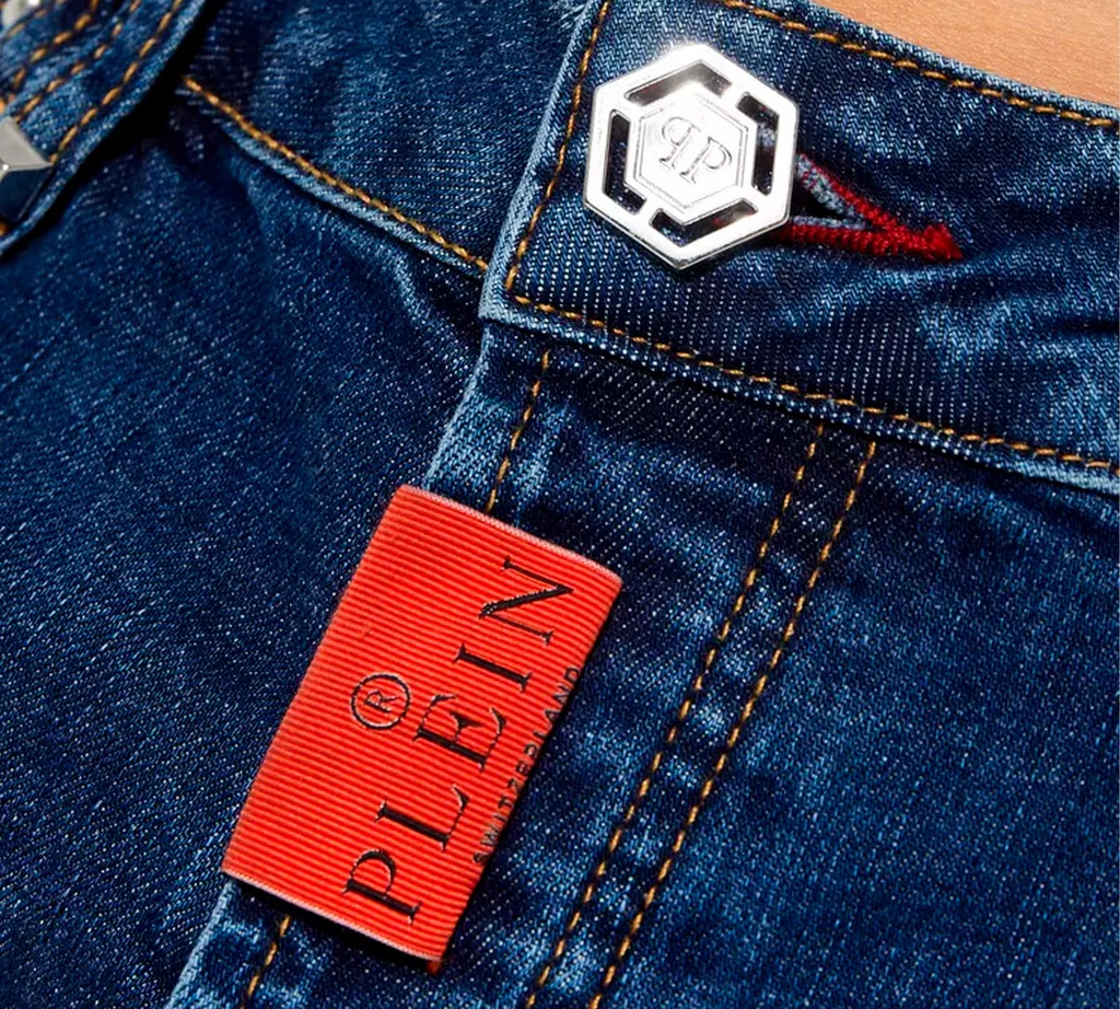 Philipp Plein - PANTALONES DE CORTE SUPER RECTO