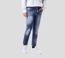 Philipp Plein - PANTALONES VAQUEROS SUPER FIT HEXÁGONO N08