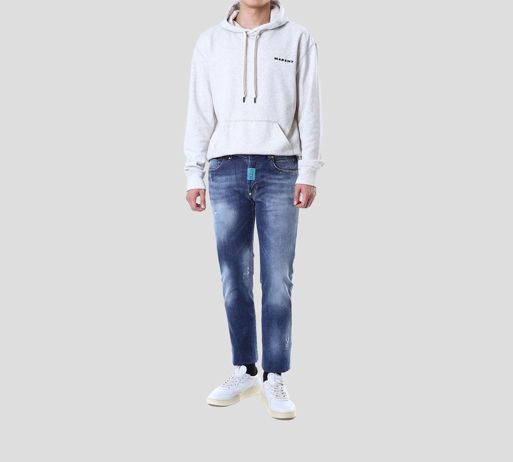 Philipp Plein - PANTALONES VAQUEROS SUPER FIT HEXÁGONO N08