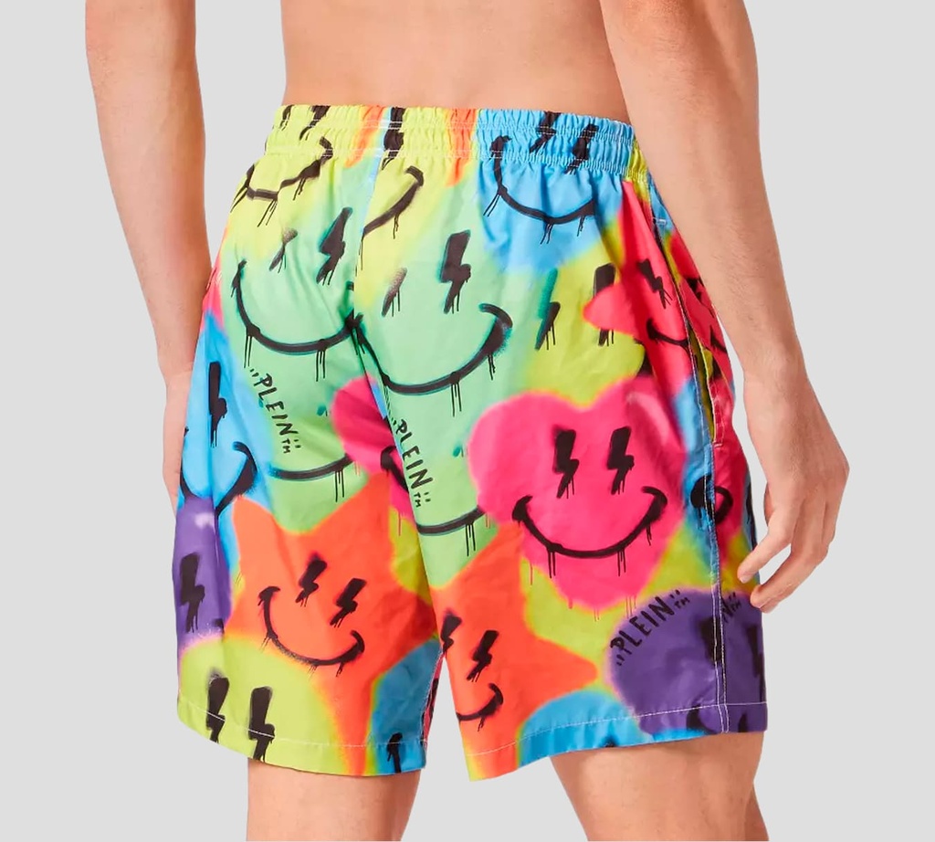Philipp Plein - BAÑADOR SMILE MULTICOLOR