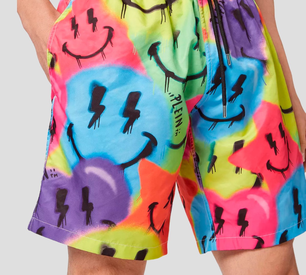 Philipp Plein - BAÑADOR SMILE MULTICOLOR