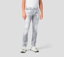 Philipp Plein - JEAN GRIS CON EMOJI DE FUEGO BORDADO
