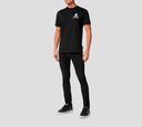 T-shirt Round Neck SS Tattoo SKULL BLACK