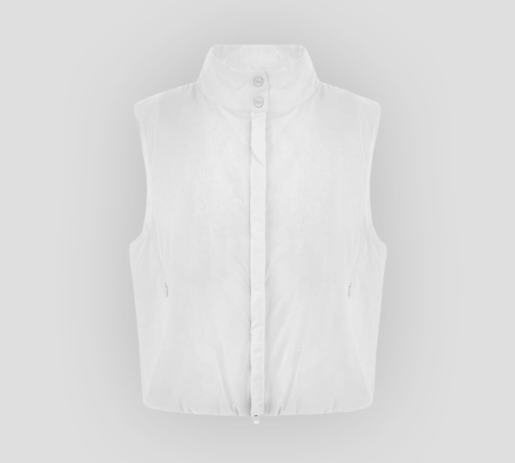 Herno - CHALECO BOMBER CON CUELLO ALTO Y BOLSILLOS LATERALES 