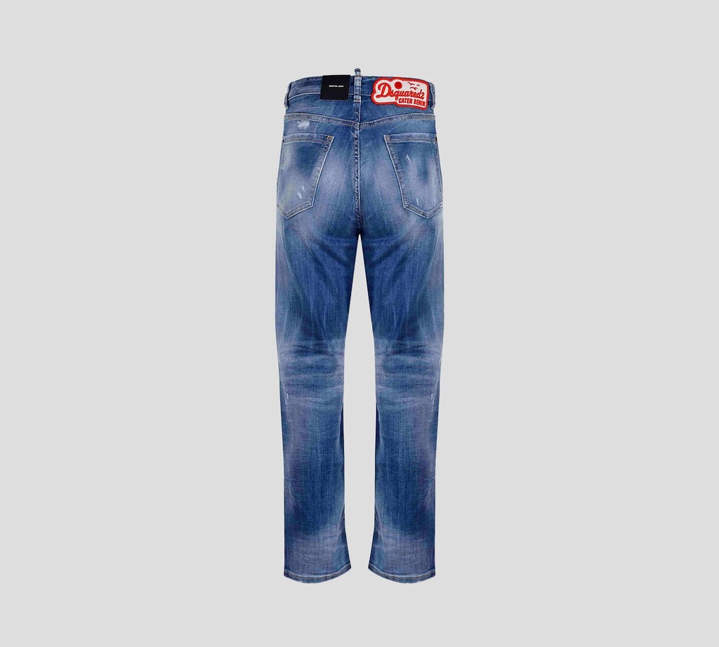Dsquared2 - JEAN CORTE RECTO CON RASGADURAS 