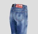 Dsquared2 - JEAN CORTE RECTO CON RASGADURAS 