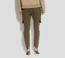 Dsquared2 - PANTALON SKINNY CARGO VERDE MILITAR CON BOLSILLOS GRANDES
