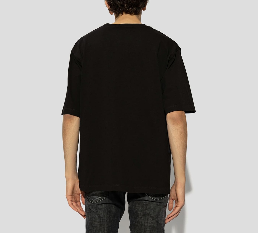 Dsquared2 - FRANELA NEGRA ICON CUELLO REDONDO