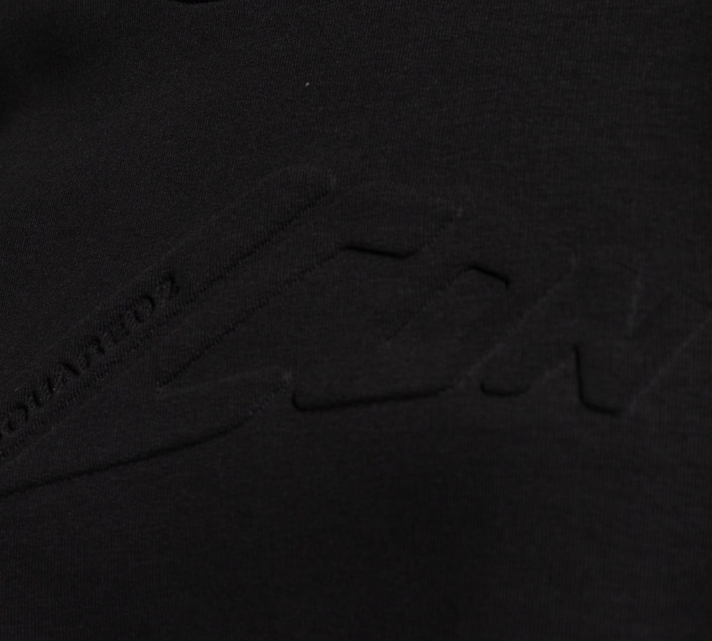 Dsquared2 - SWEATER ICON NEGRO CUELLO REDONDO CON LOGO EN RELIEVE