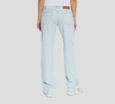 Off White - JEANS AZUL CLARO CORTE RECTO