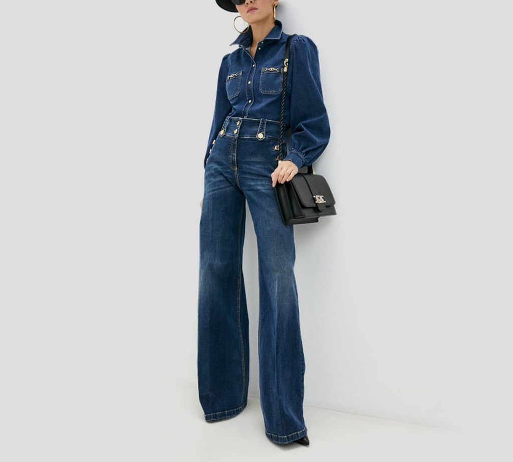 Elisabetta Franchi - CAMISA DE JEANS