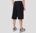 Off White - SHORT BERMUDA NEGRO DE ALGODON CON LOGO BORDADO