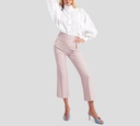 Elisabetta Franchi - BLUSA DE CUELO ALTO Y MANGA LARGA