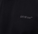Off White - FRANELA NEGRA CUELLO REDONDO CON LOGO BORDADO SOBRE EL PECHO