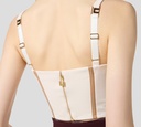 Elisabetta Franchi - TOP CREMA CON LINEAS CAMEL
