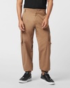 Philipp Plein - PANTALON BEIGE CARGO DE CORTE RECTO