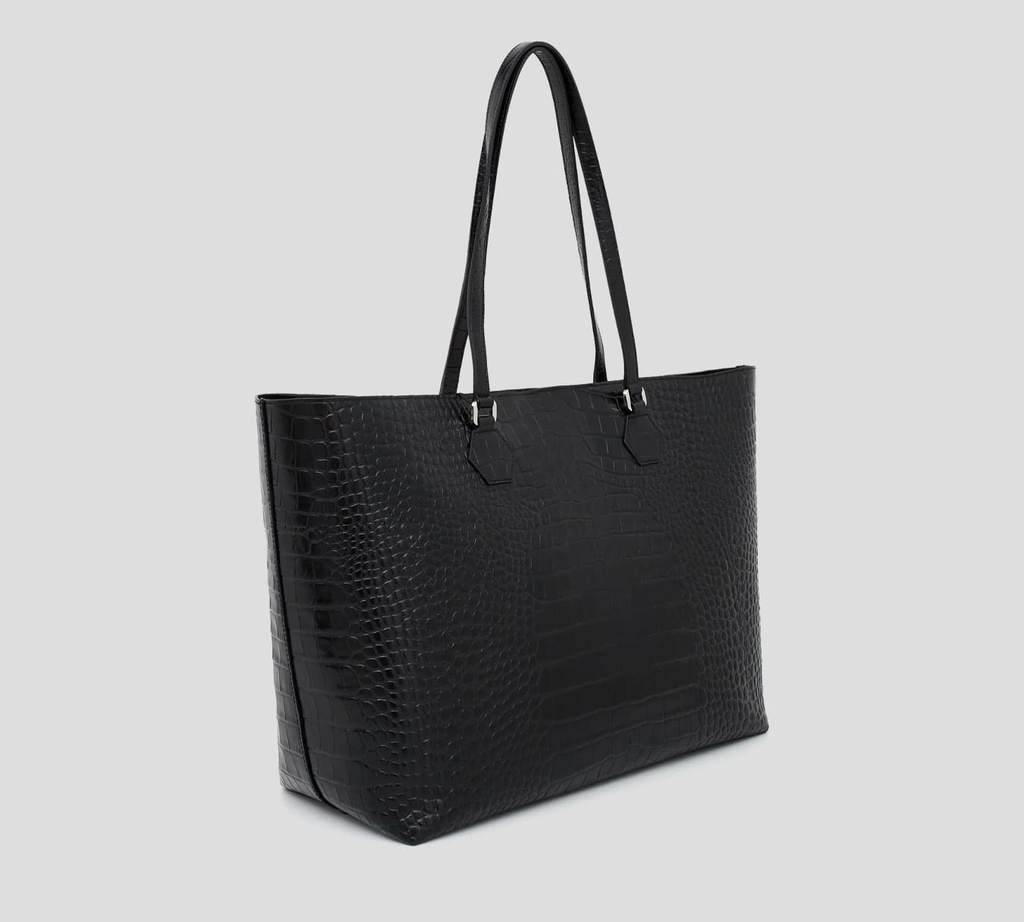 Philipp Plein - CARTERA NEGRA DE COMPRAS CALAVERA DE CRISTAL