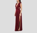 Elisabetta Franchi - VESTIDO CHERRY CON COLLAR EN DORADO