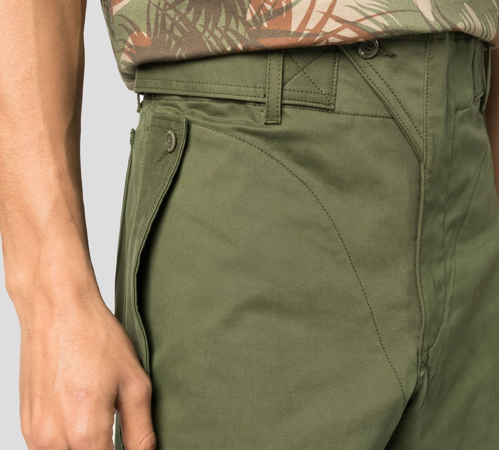 Moschino - PANTALÓN VERDE J0