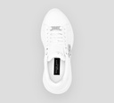 Philipp Plein - SNEAKERS BLANCO CORREDOR DE CUERO NAPPA CRYSTAL FATALE