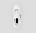 Philipp Plein - SNEAKERS BLANCO CORREDOR DE CUERO NAPPA CRYSTAL FATALE