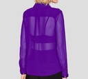 Elisabetta Franchi - BLUSA TRANSPARENTE