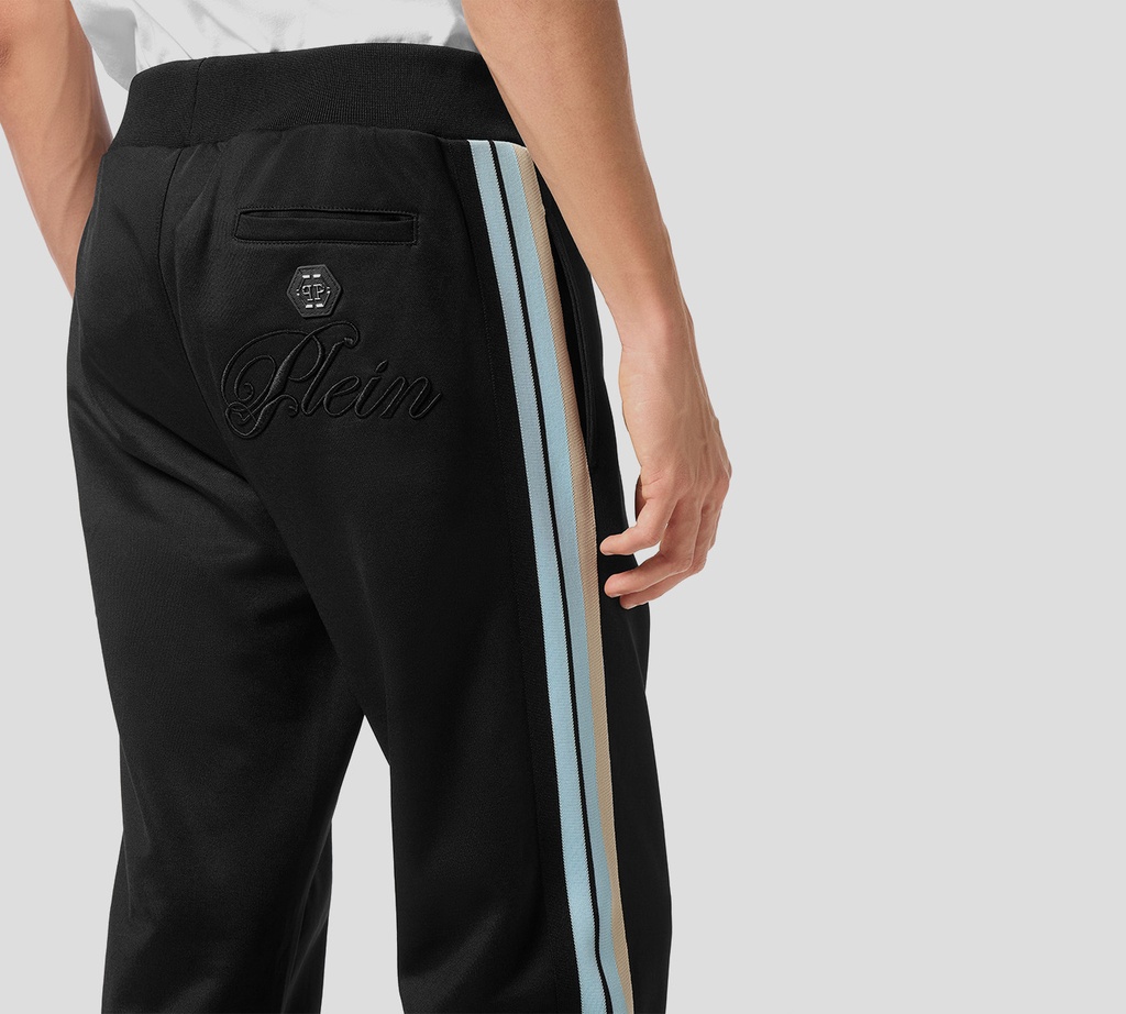 Philipp Plein - MONO NEGRO DE CHÁNDAL A RAYAS