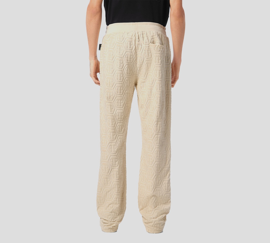 Philipp Plein - MONO BEIGE DE CHÁNDAL JACQUARD CON MONOGRAMA