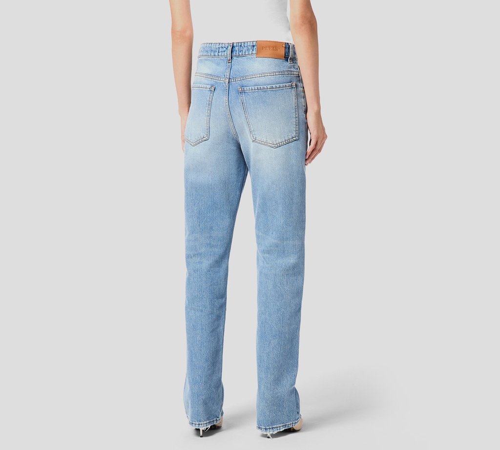 Philipp Plein - BLUE JEANS DE CORTE RECTO