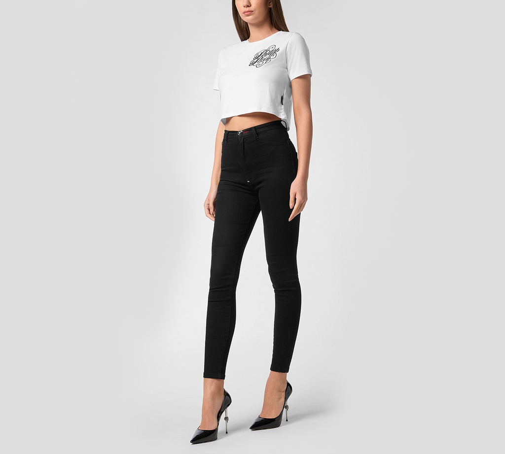 Philipp Plein - TOP BLANCO MODAL SEXY PURE FIT 1