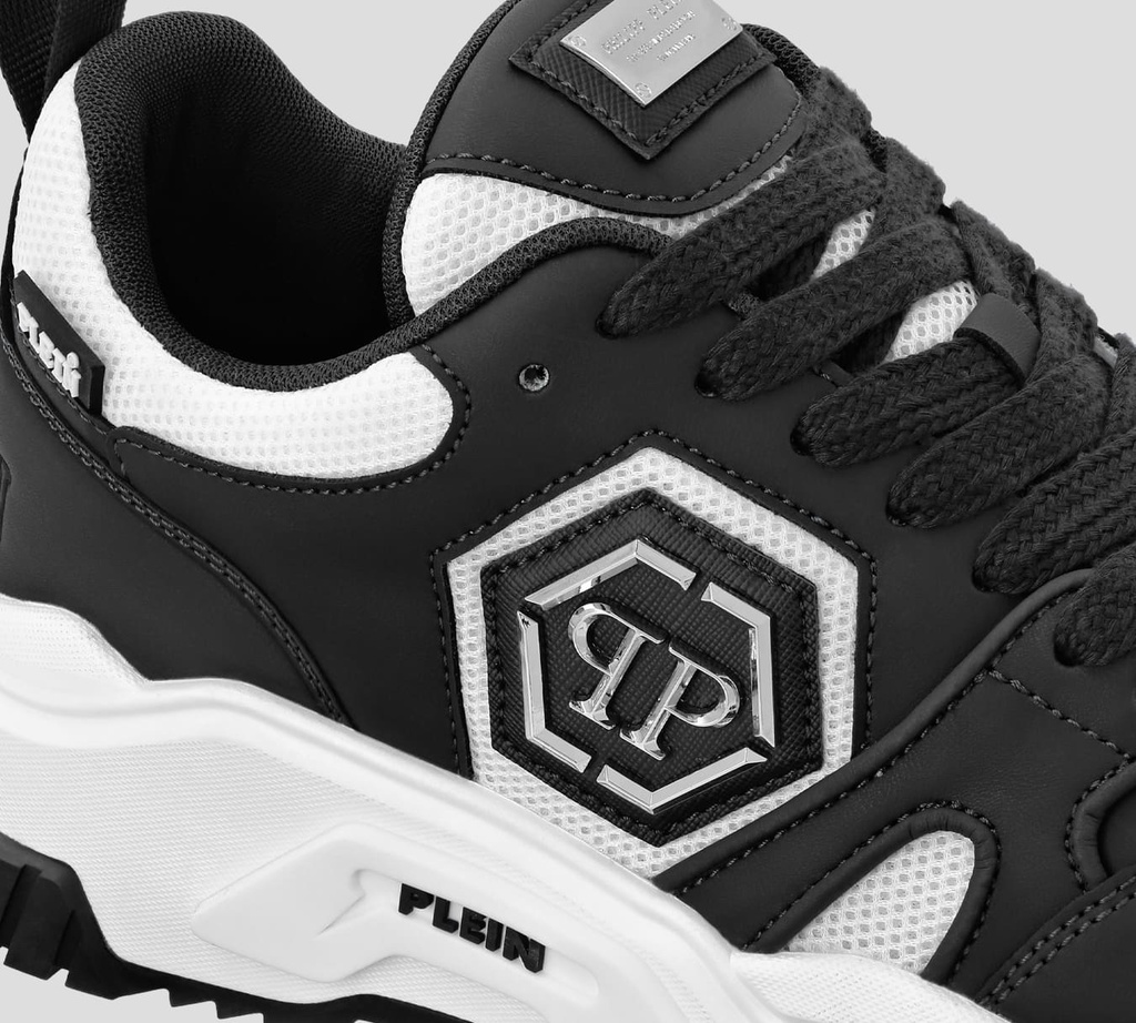 Philipp Plein - SNEAKERS BLANCO Y NEGRO PREDATOR PP HEXAGON