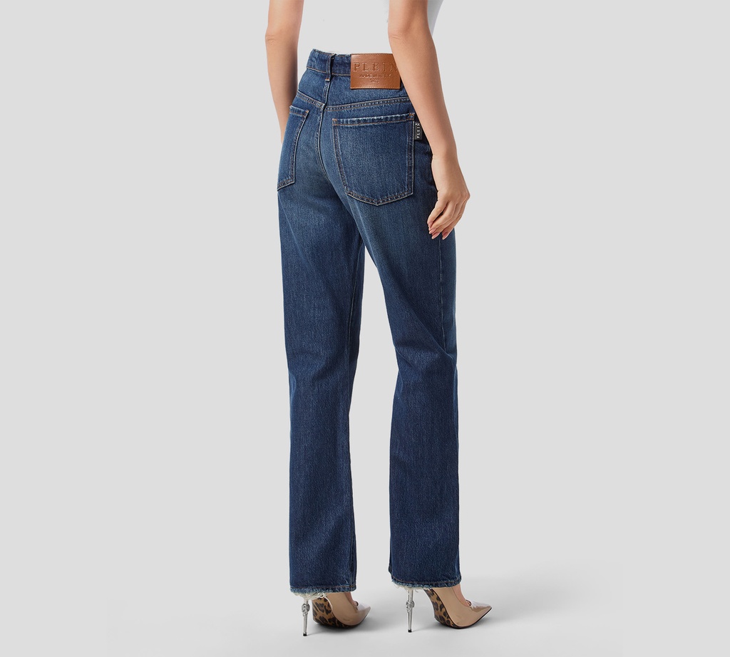 Philipp Plein - JEANS DE CORTE RECTO