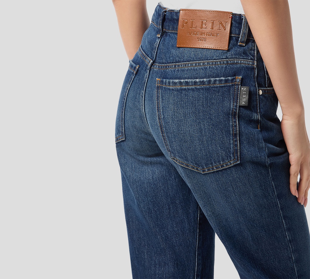 Philipp Plein - JEANS DE CORTE RECTO